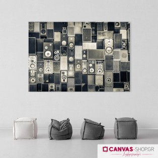 Ηχεία, πίνακας σε καμβά