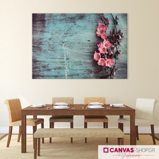 Άνθη Αμυγδαλιάς, πίνακας σε καμβά