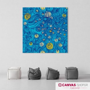 Αφηρημένη τέχνη , πίνακας σε καμβά