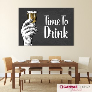 Time to Drink , πίνακας σε καμβά