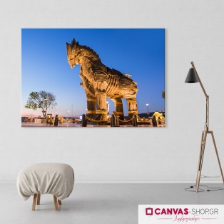 Δούρειος Ίππος, πίνακας σε καμβά