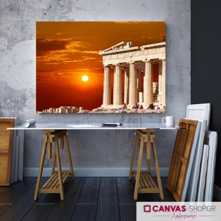 Παρθενώνας, πίνακας σε καμβά