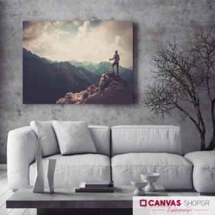 Ορειβασία, πίνακας σε καμβά