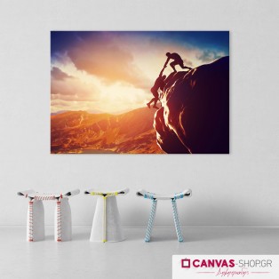 Ορειβασία, πίνακας σε καμβά