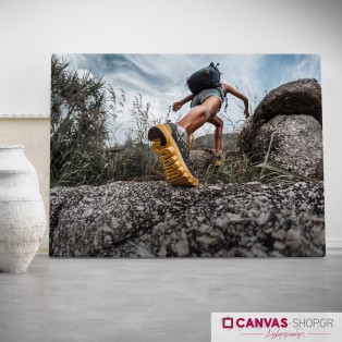  Ορειβασία, πίνακας σε καμβά