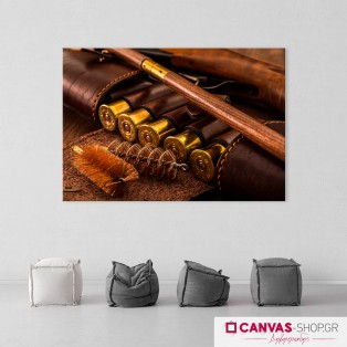 Κυνήγι, πίνακας σε καμβά