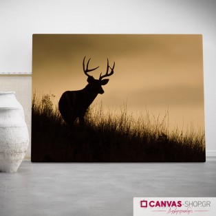 Κυνήγι, πίνακας σε καμβά