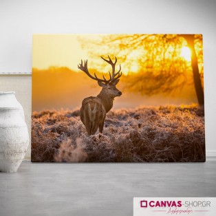 Κυνήγι, πίνακας σε καμβά