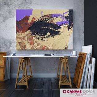 Μάτι, πίνακας σε καμβά