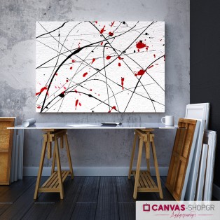 Πινελιές, πίνακας σε καμβά