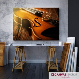 Βιολί , πίνακας σε καμβά