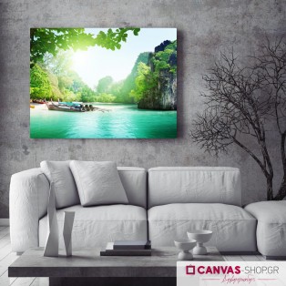 Επίγειος Παράδεισος , πίνακας σε καμβά