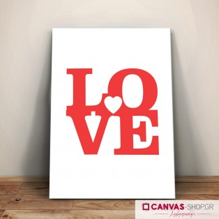Love, πίνακας σε καμβά