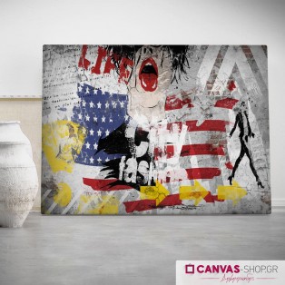 City Fashion, πίνακας σε καμβά