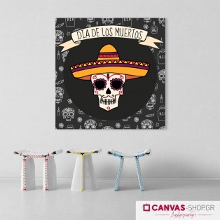 Dia De Los Muertos, πίνακας σε καμβά