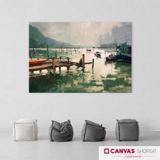 Προβλήτα, πίνακας σε καμβά