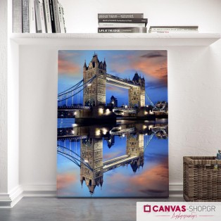 Tower Bridge του Λονδίνου, πίνακας σε καμβά