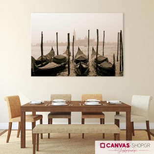 Γόνδολες , πίνακας σε καμβά