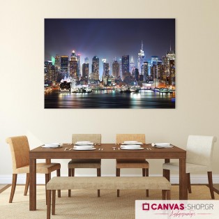 Manhattan Night, πίνακας σε καμβά