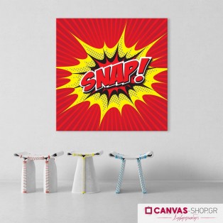 Snap!, πίνακας σε καμβά