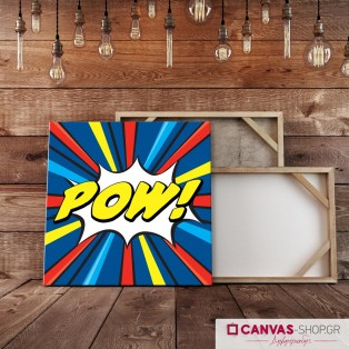 Pow, πίνακας σε καμβά