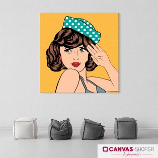 Salute, πίνακας σε καμβά