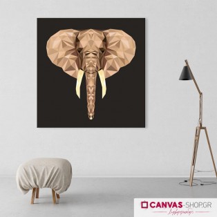 Ελέφαντας, πίνακας σε καμβά